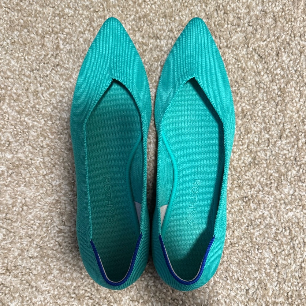 Rothy's Teal Women's Shoes - Picture 4 of 6